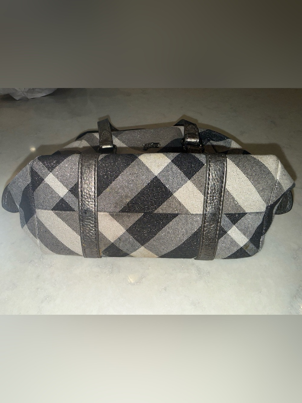 Burberry Shimmer Plaid Mini Handbag- rare/perfect condition!! No wear- - Picture 7 of 10